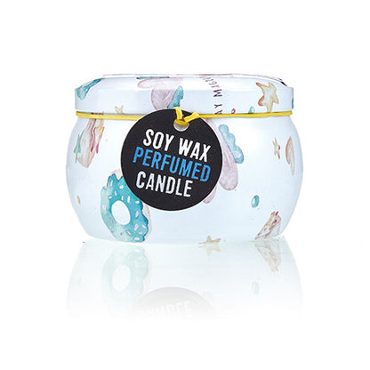 Art Tin Candle - Unicorns - Moonstone