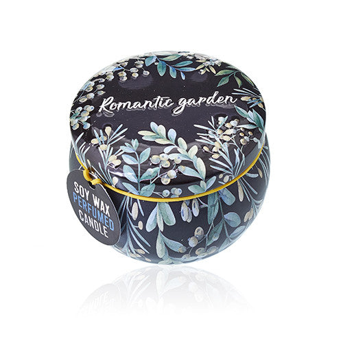 Art Tin Candle - Romantic Garden - Tea & Rose