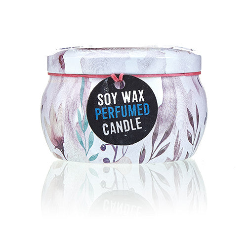 Art Tin Candle - Parisian Weekend - Peonies