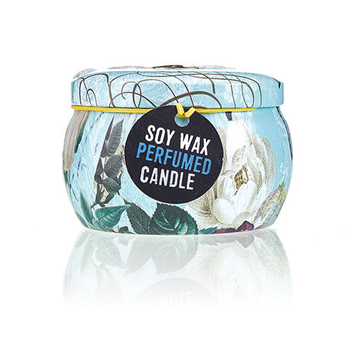 Art Tin Candle - Parisian Weekend - Peonies