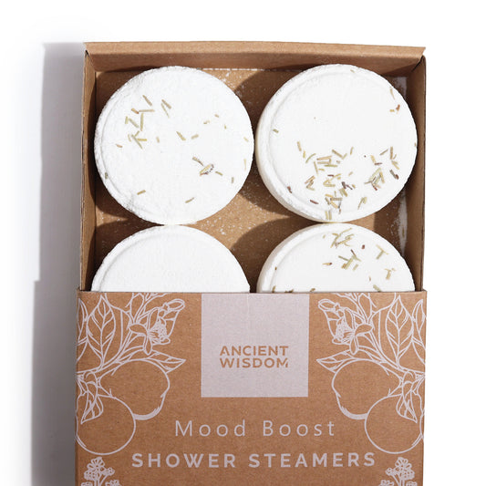 Shower Steamers Gift Set - Grapefruit, Bergamot, Rosemary, Lemon Tea Tree