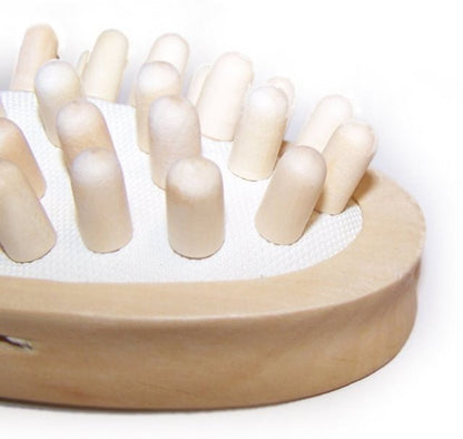 Anti - Cellulite Wooden Massager Brush | Wellness Haven Store