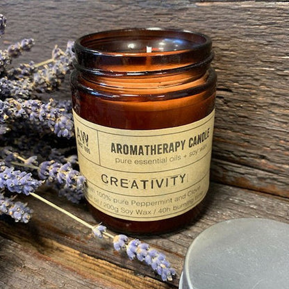 Aromatherapy Candle - Creativity | Wellness Haven Store