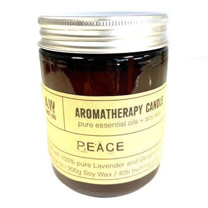 Aromatherapy Candle - Peace | Wellness Haven Store