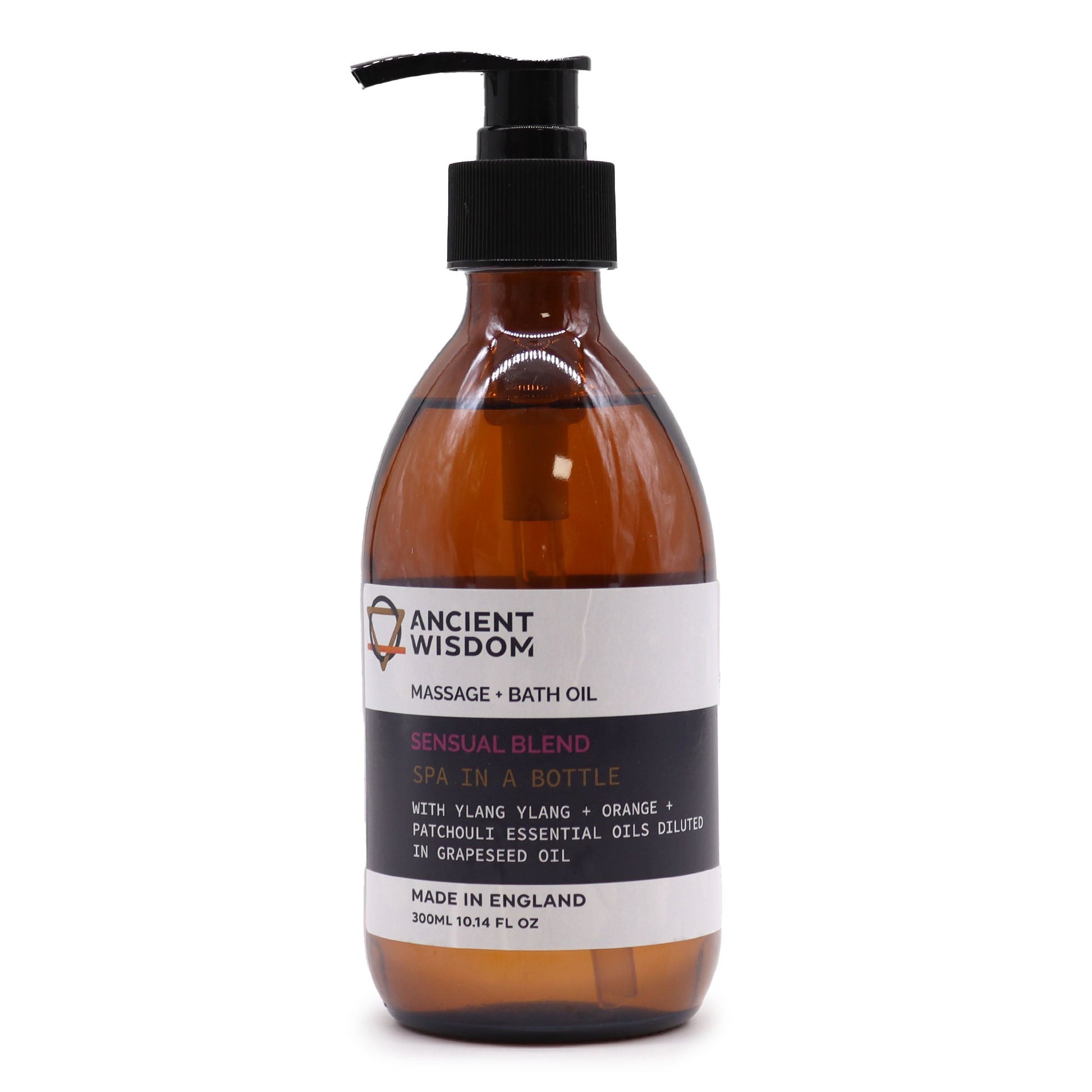 Aromatherapy Massage and Bath Oil - Sensual 300ml | Wellness Haven Store