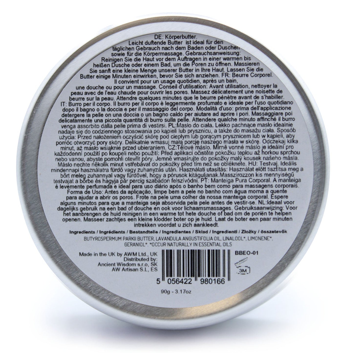 Aromatherapy Shea Body Butter 90g - Lavender | Wellness Haven Store