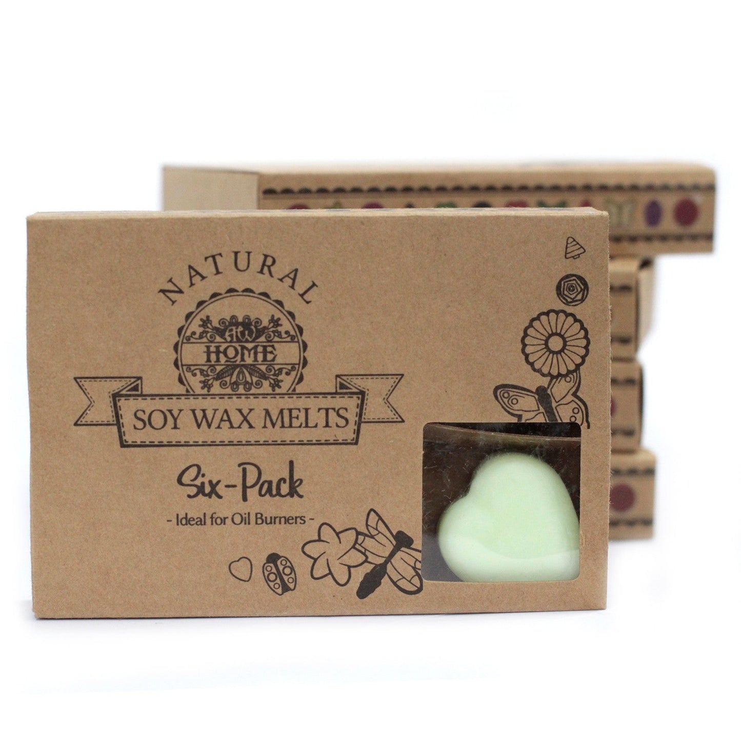 Box of 6 Natural Soy Wax Melts - Apple Spice | Wellness Haven Store