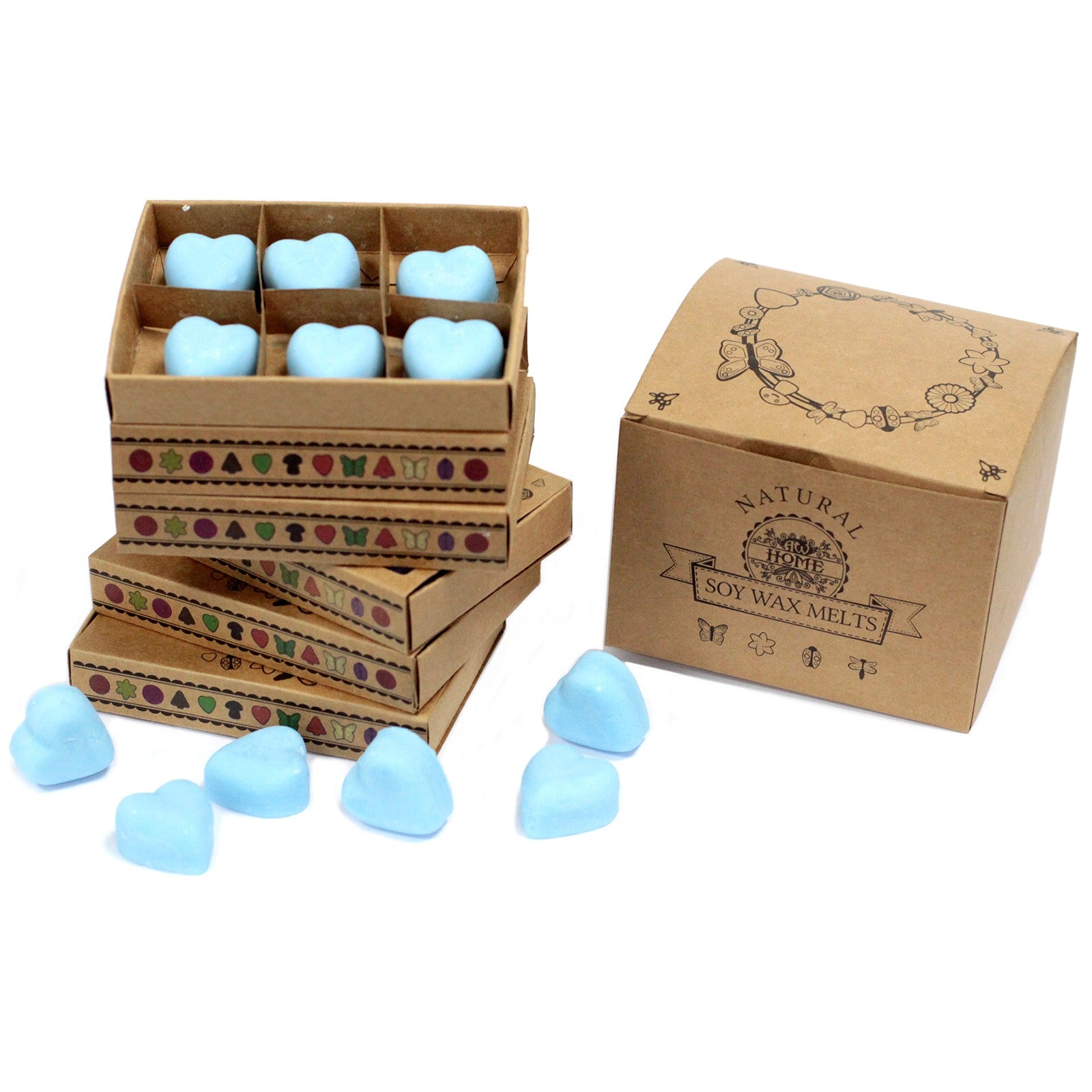 Box of 6 Natural Soy Wax Melts - Dewberry | Wellness Haven Store