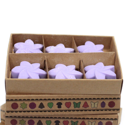 Box of 6 Natural Soy Wax Melts - Lavender Fields | Wellness Haven Store