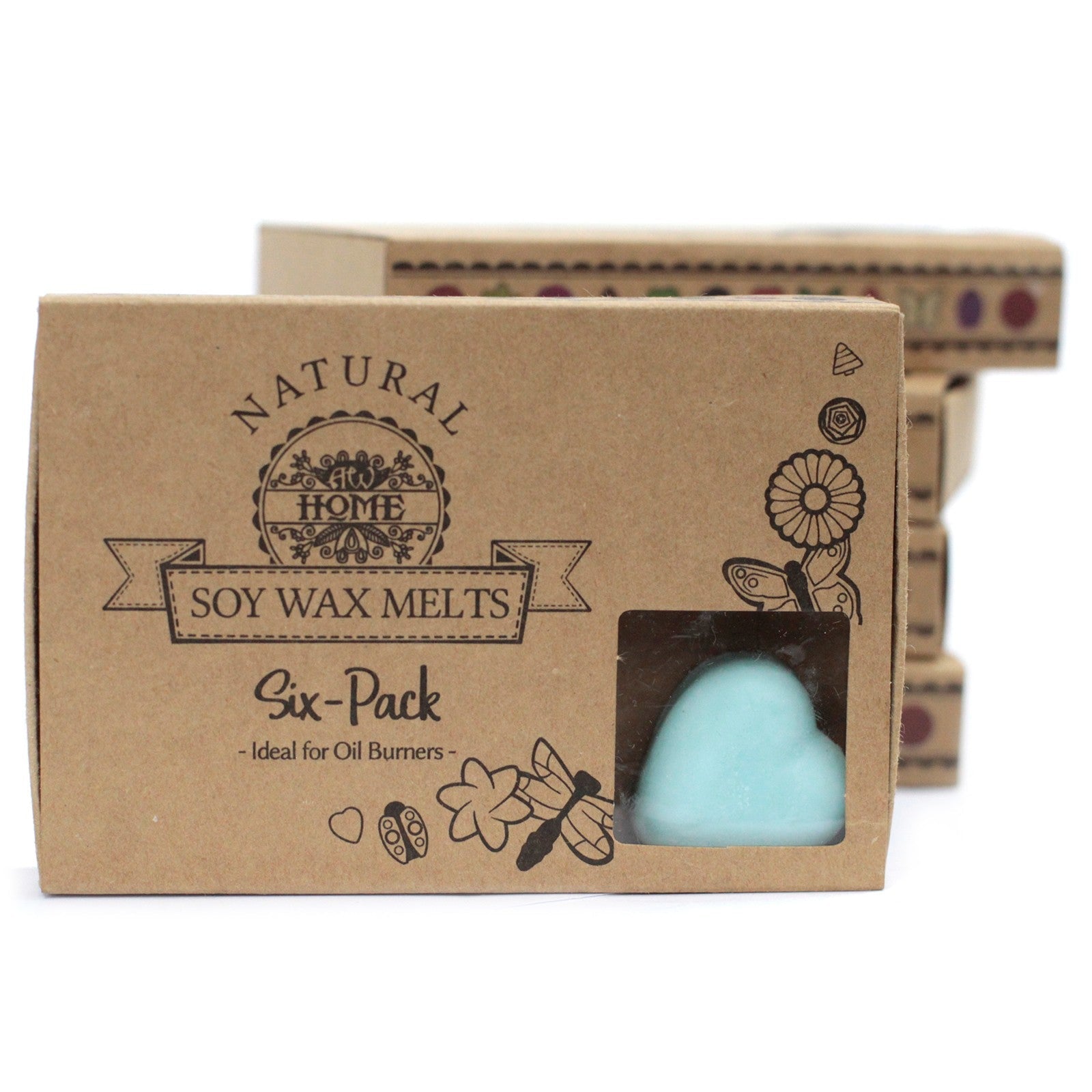 Box of 6 Natural Soy Wax Melts - Nagchampa | Wellness Haven Store