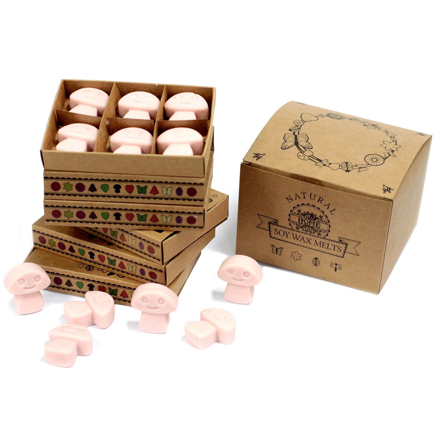 Box of 6 Natural Soy Wax Melts - Old Ginger | Wellness Haven Store