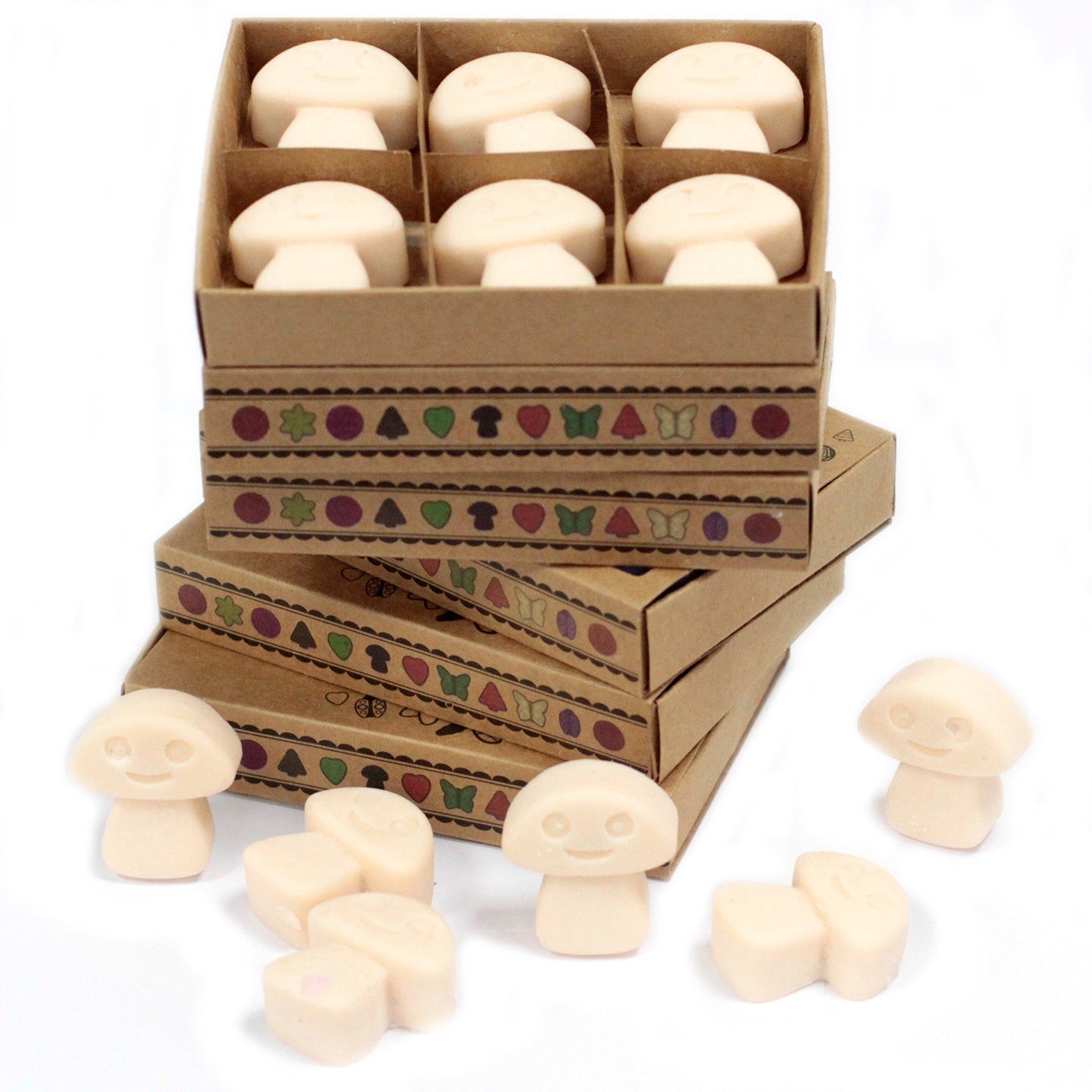 Box of 6 Natural Soy Wax Melts - Vanilla Nutmeg | Wellness Haven Store