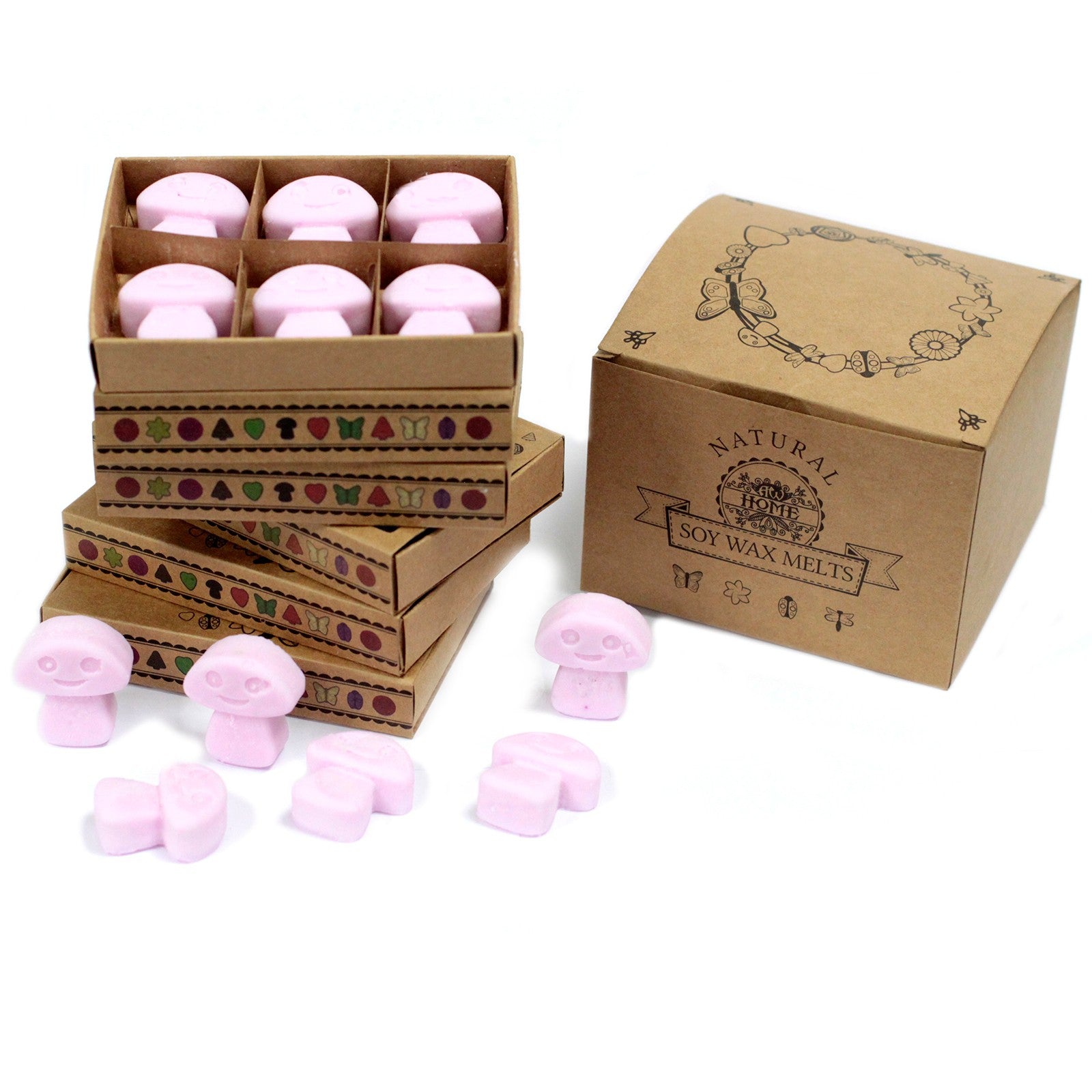 Box of 6 Natural Soy Wax Melts - Ylang Ylang | Wellness Haven Store