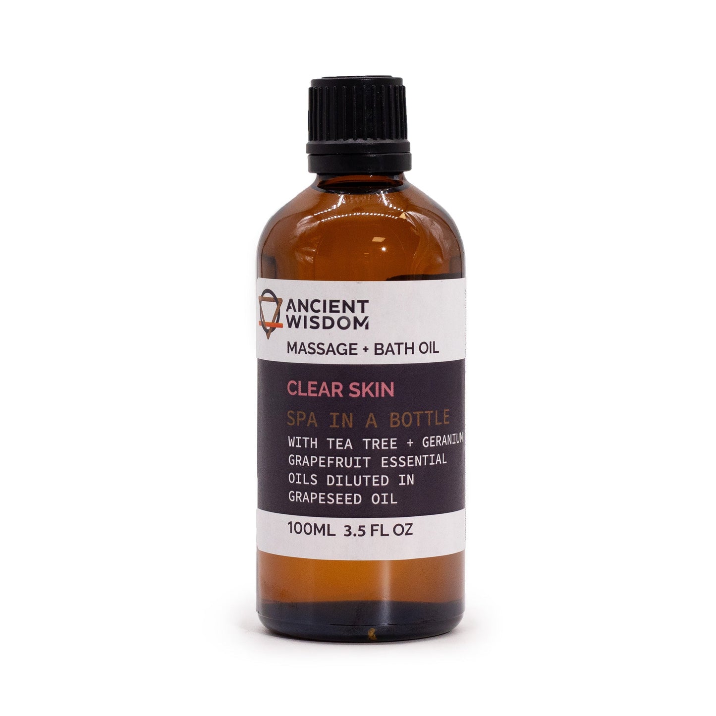 Clear Skin Massage Oil - 100ml | Wellness Haven Store