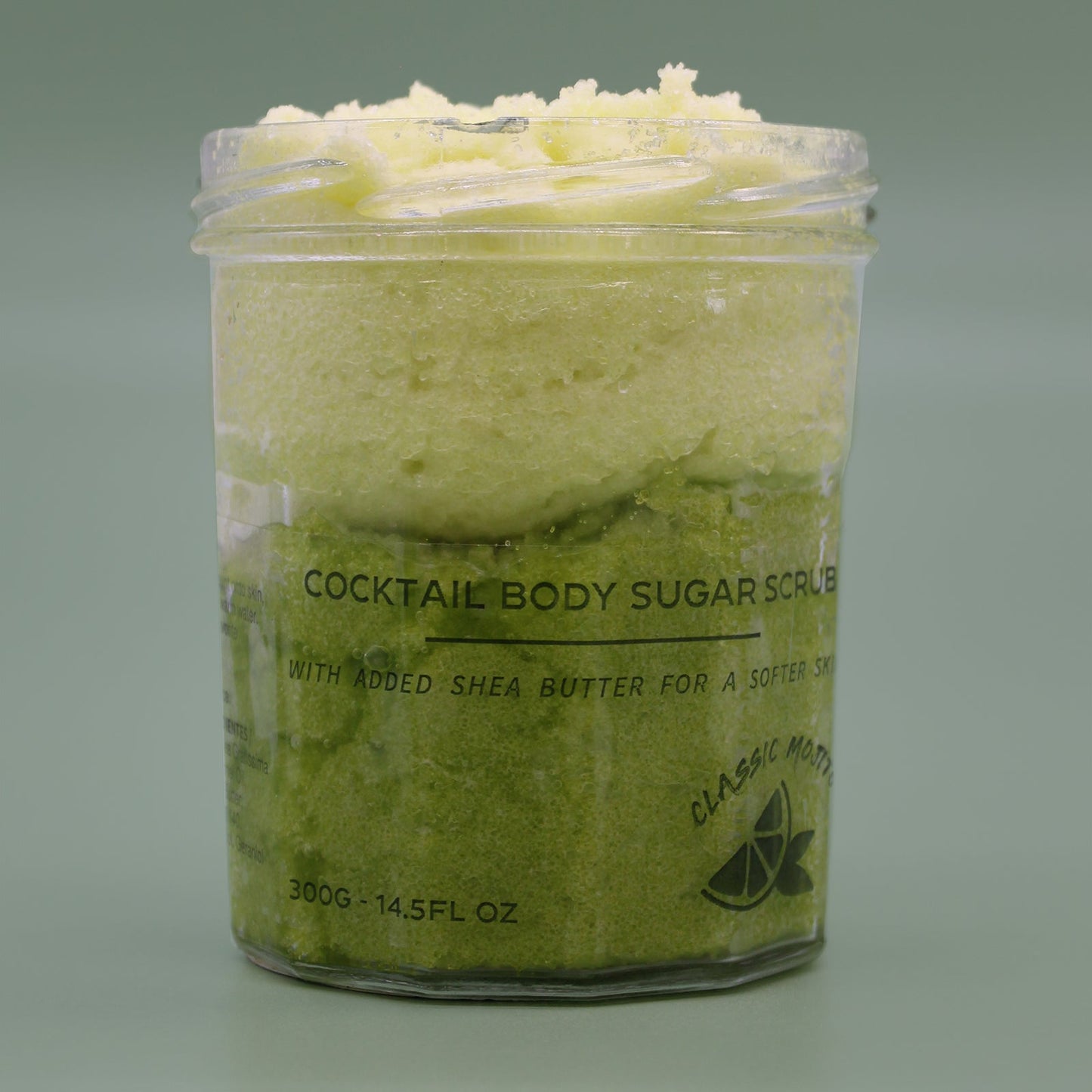 Fragranced Sugar Body Scrub - Classic Mojito (300g) | Wellness Haven Store