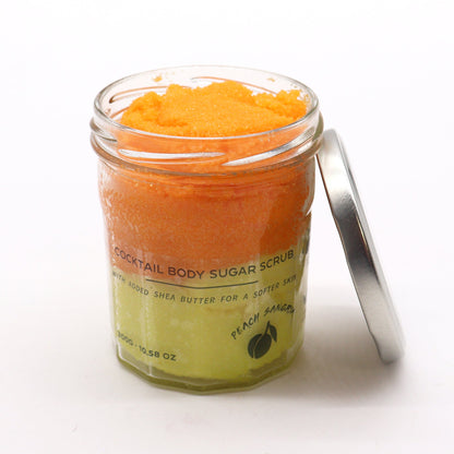 Fragranced Sugar Body Scrub - Peach Sangria (300g) | Wellness Haven Store