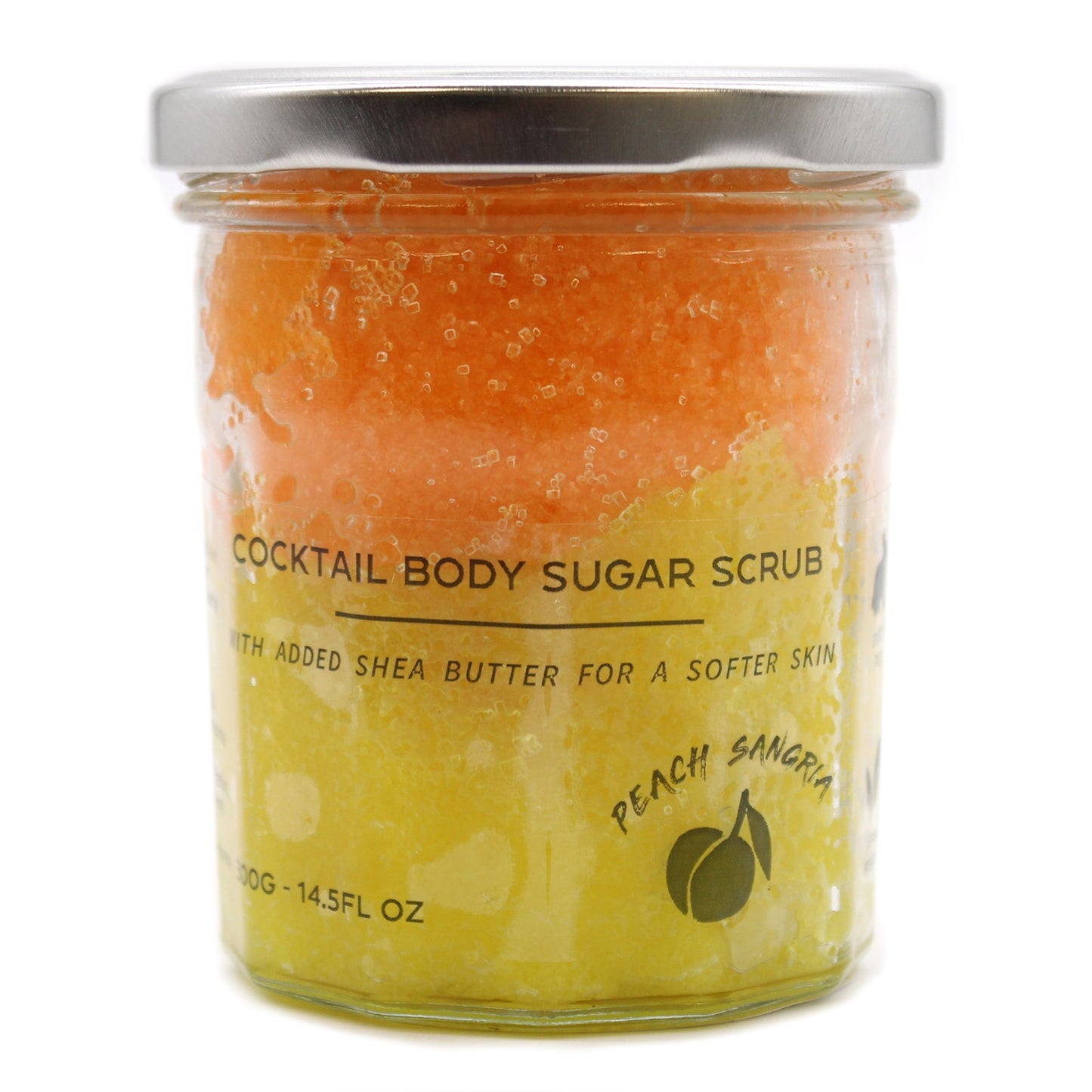 Fragranced Sugar Body Scrub - Peach Sangria (300g) | Wellness Haven Store