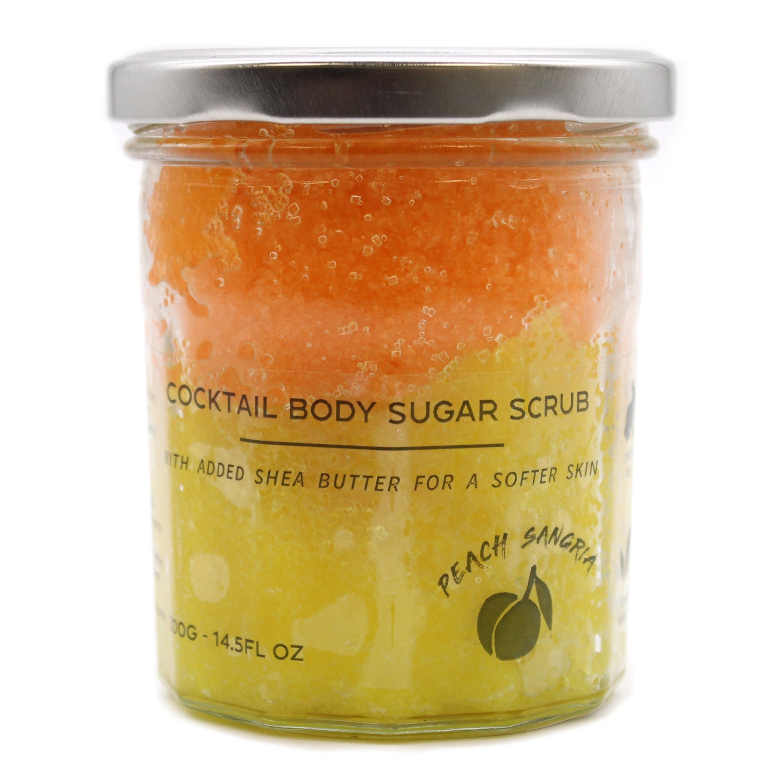 Fragranced Sugar Body Scrub - Peach Sangria (300g) | Wellness Haven Store