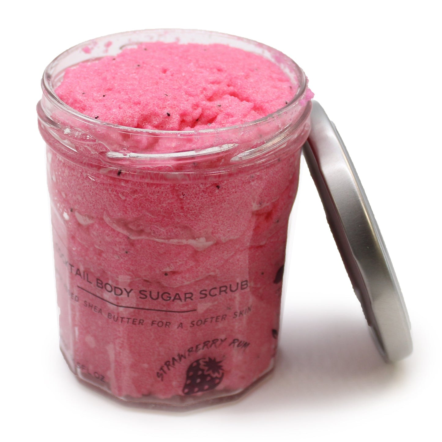 Fragranced Sugar Body Scrub - Strawberry Rum (300g) | Wellness Haven Store