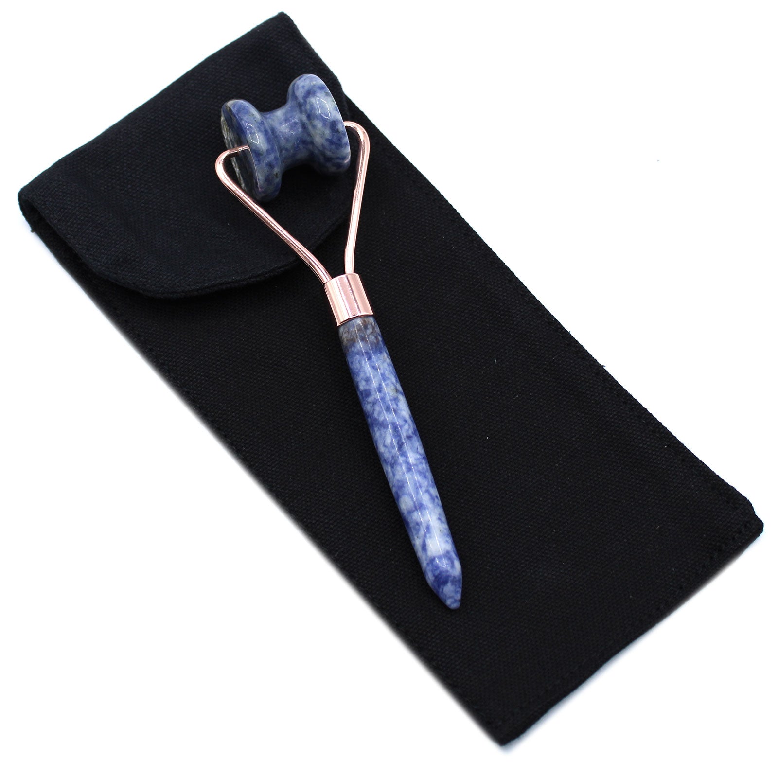 Gemstone Jawline Roller - Sodalite | Wellness Haven Store