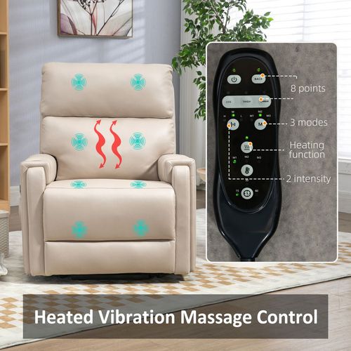 Lift Recliner Chair with Vibration Massage & Heat | Wellness Haven Store