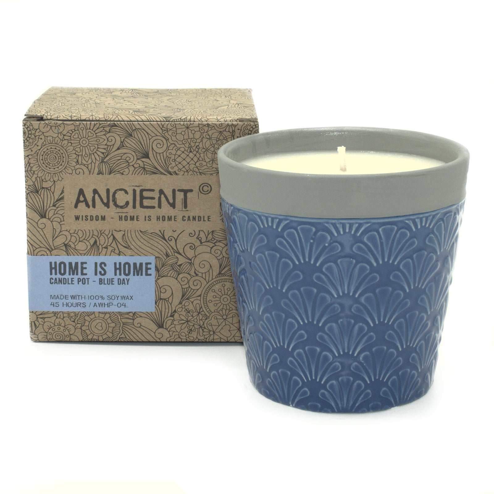 Home is Home Candle Pots - Blue Day | Wellness Haven Store