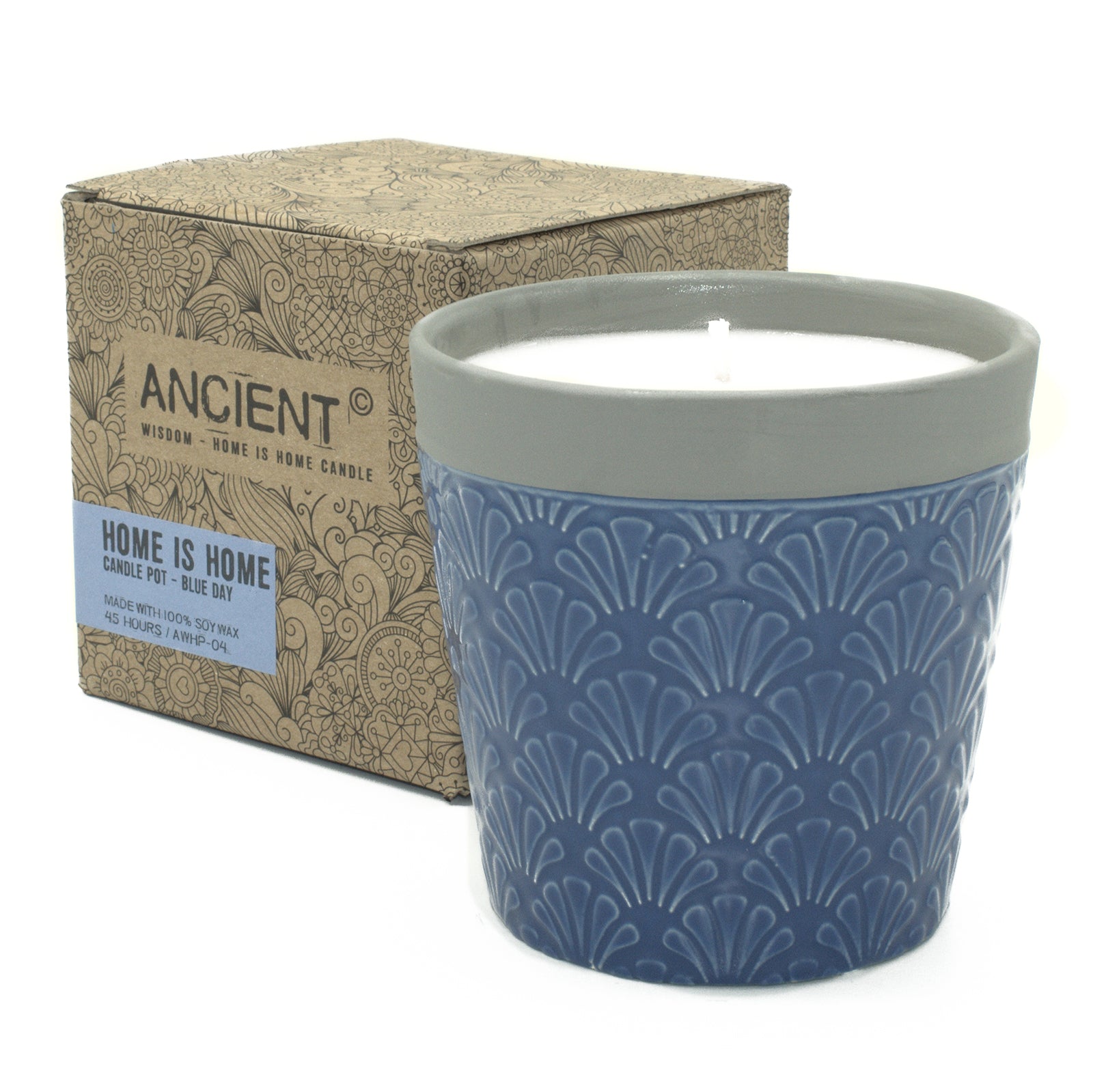 Home is Home Candle Pots - Blue Day | Wellness Haven Store