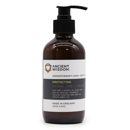 Juniper, Lime & Spearmint Hand & Body Wash (250ml) | Wellness Haven Store