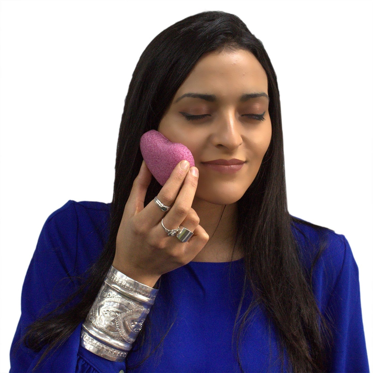 Konjac Heart Sponge - Lavender | Wellness Haven Store