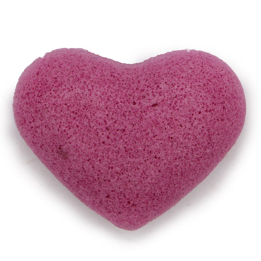 Konjac Heart Sponge - Lavender | Wellness Haven Store