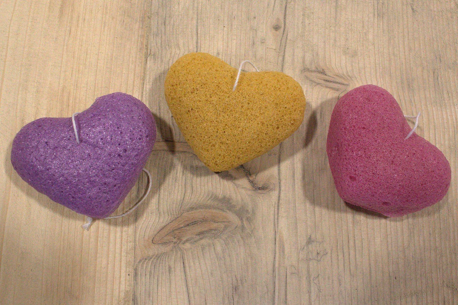 Konjac Heart Sponge - Peach | Wellness Haven Store