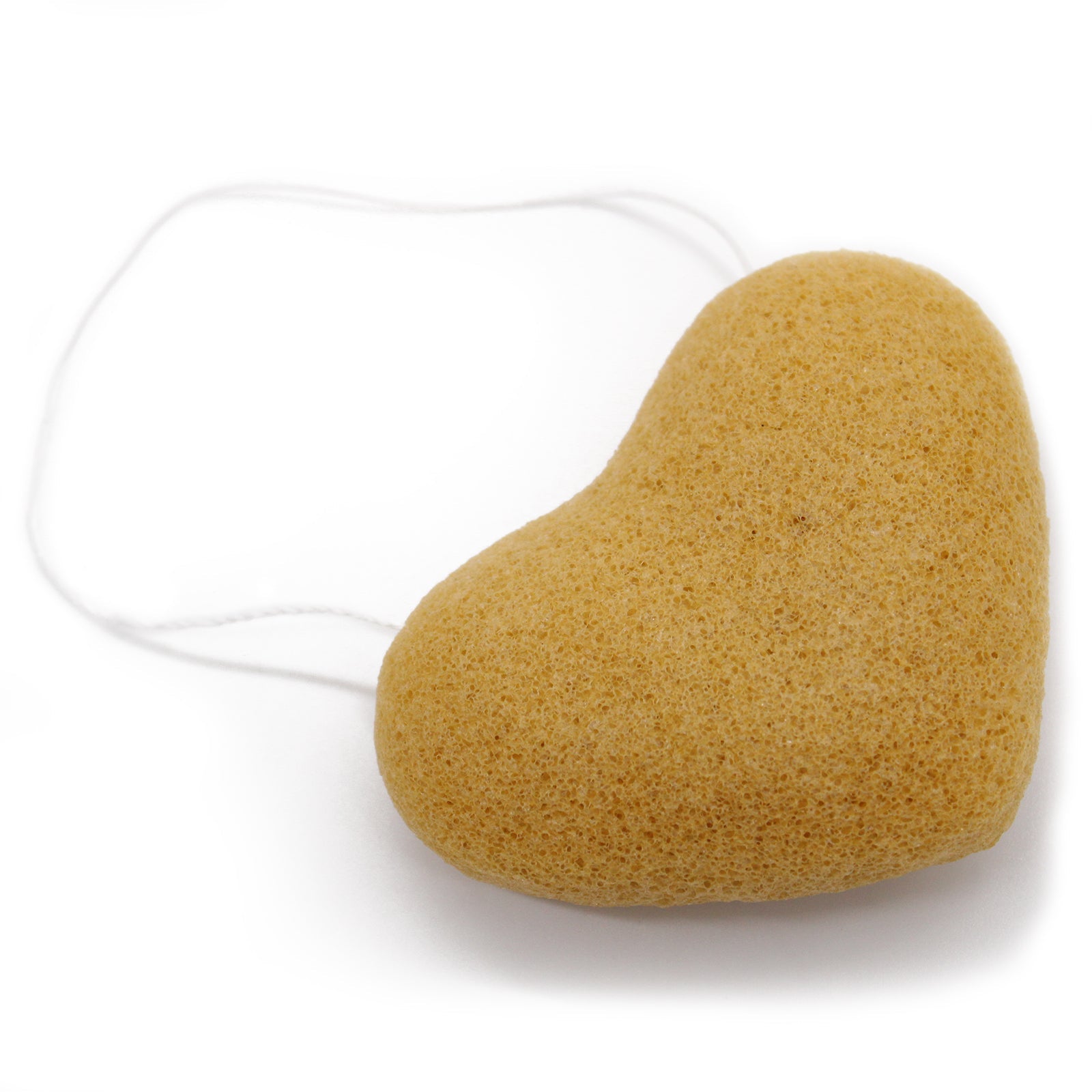 Konjac Heart Sponge - Peach | Wellness Haven Store