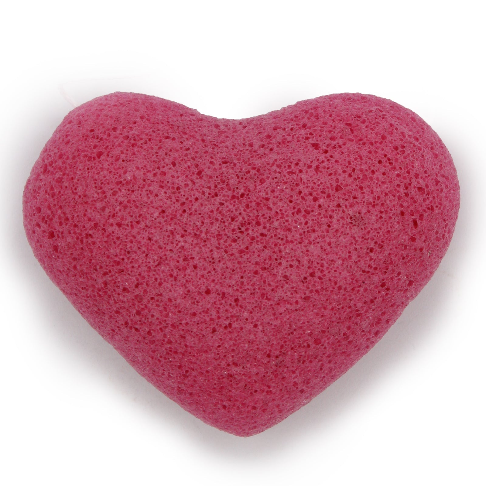 Konjac Heart Sponge - Rose | Wellness Haven Store