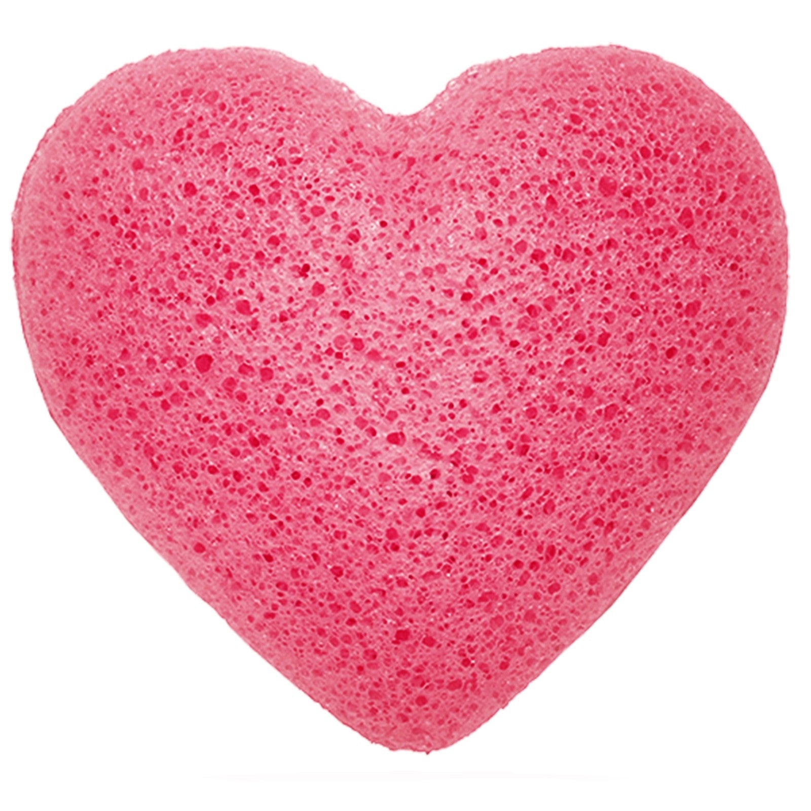 Konjac Heart Sponge - Rose | Wellness Haven Store