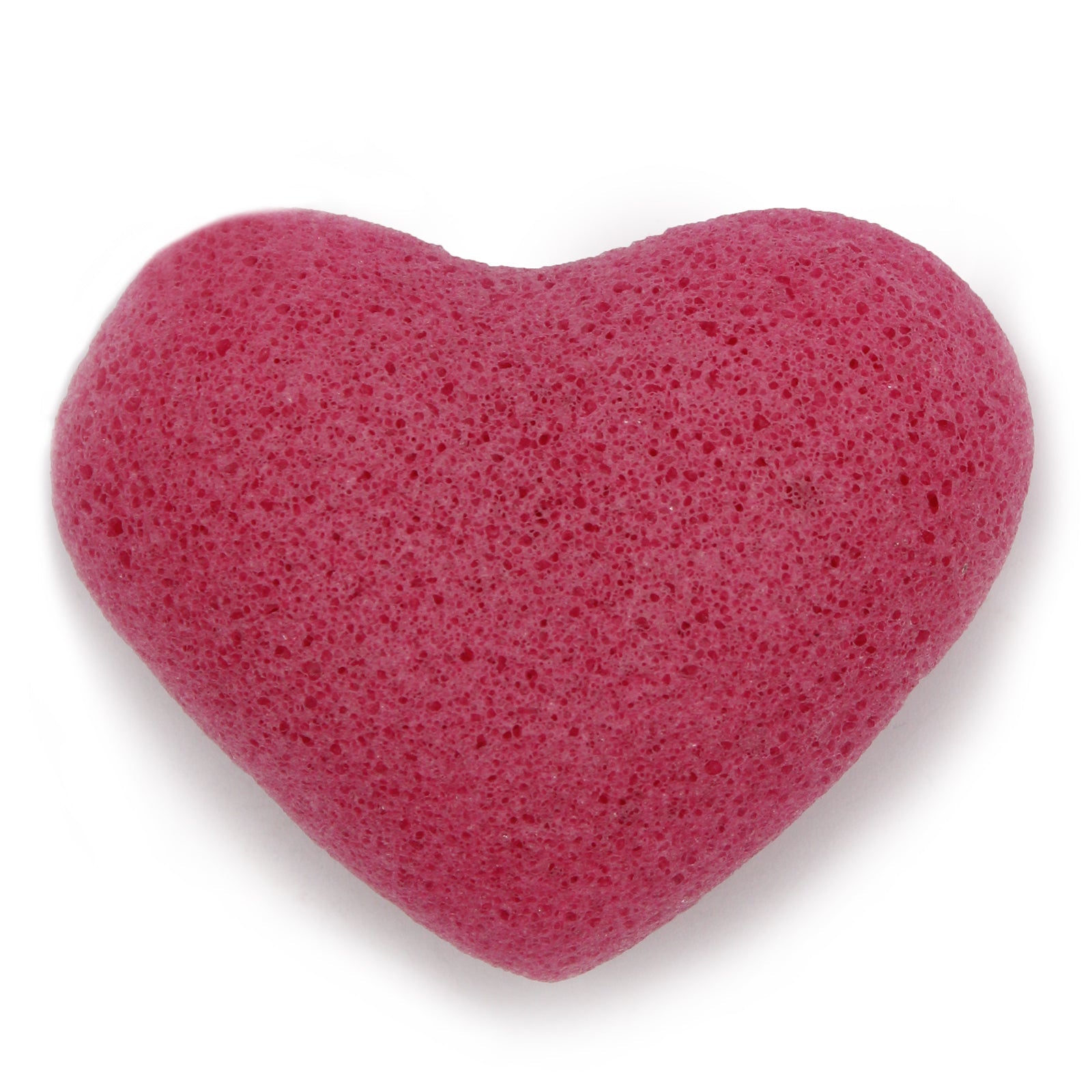 Konjac Heart Sponge - Rose | Wellness Haven Store