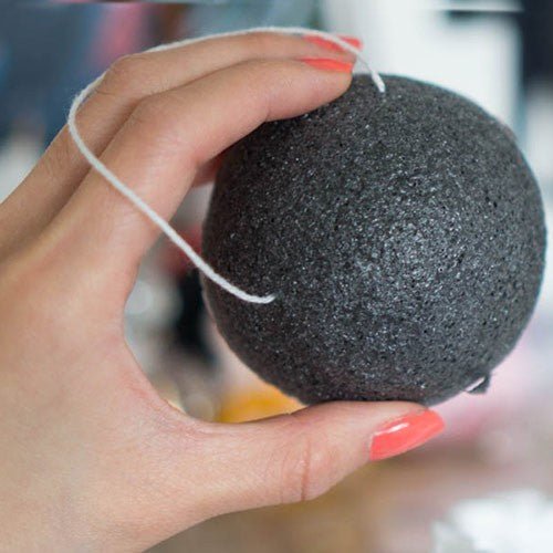 Konjac Sponge - Charcoal | Wellness Haven Store