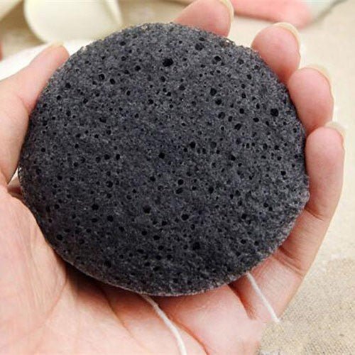 Konjac Sponge - Charcoal | Wellness Haven Store