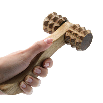 Massage Tool Ribbed Hand Roller | Wellness Haven Store