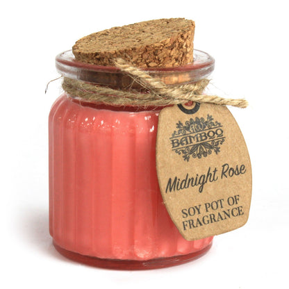 Midnight Rose Soy Pot of Fragrance Candle x2 | Wellness Haven Store