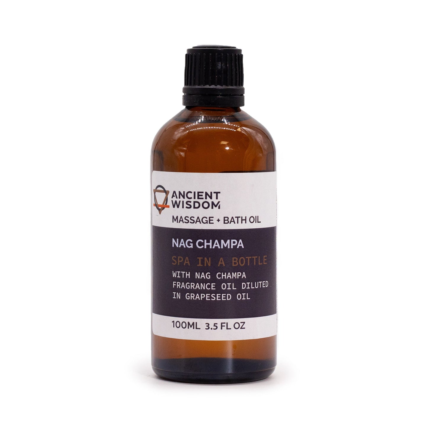 Nag Champa Massage Oil - 100ml | Wellness Haven Store