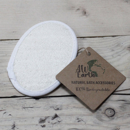 Natural Loofah Body Scrubs - Oval | Wellness Haven Store