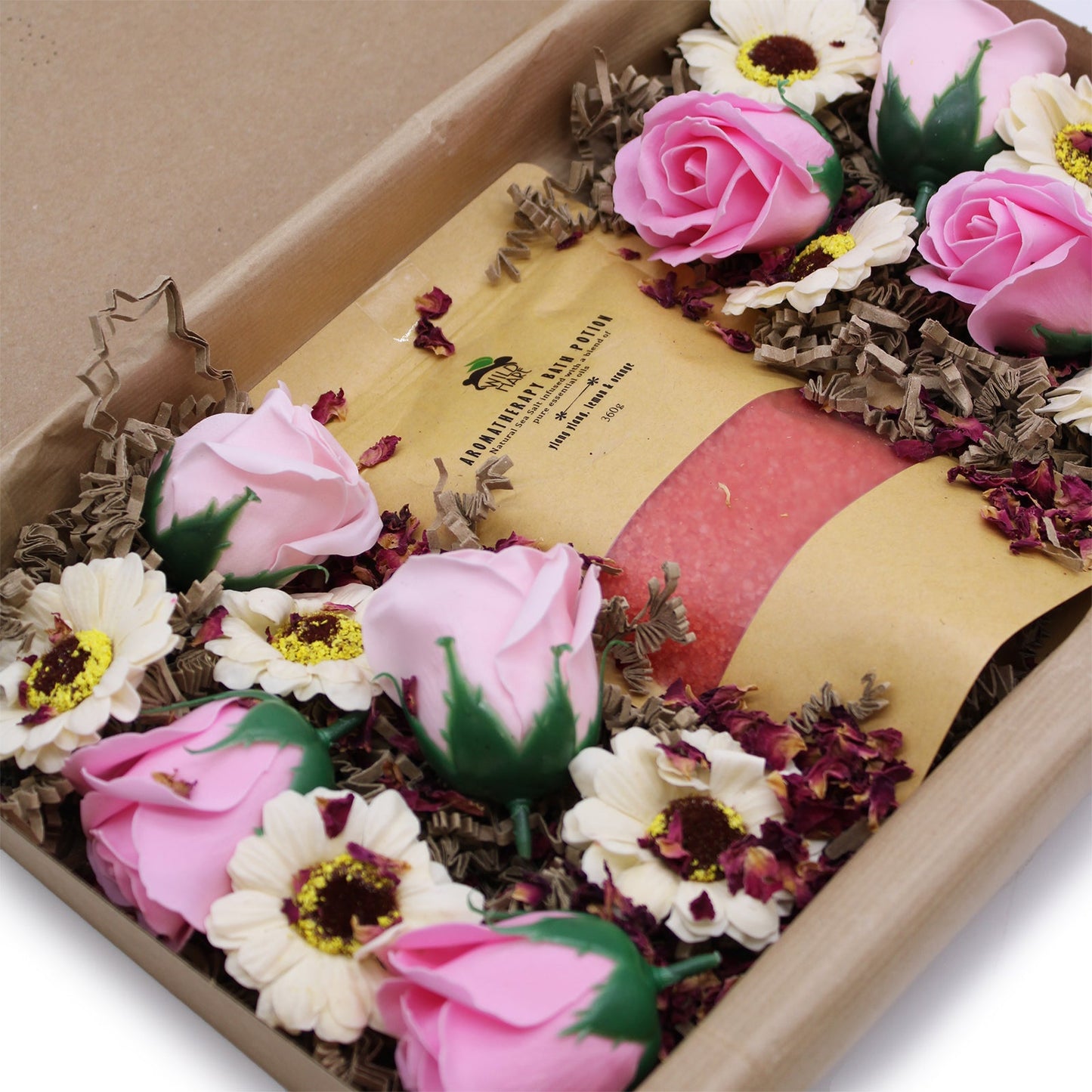 Salt Soak & Flowers Set - Passion | Wellness Haven Store