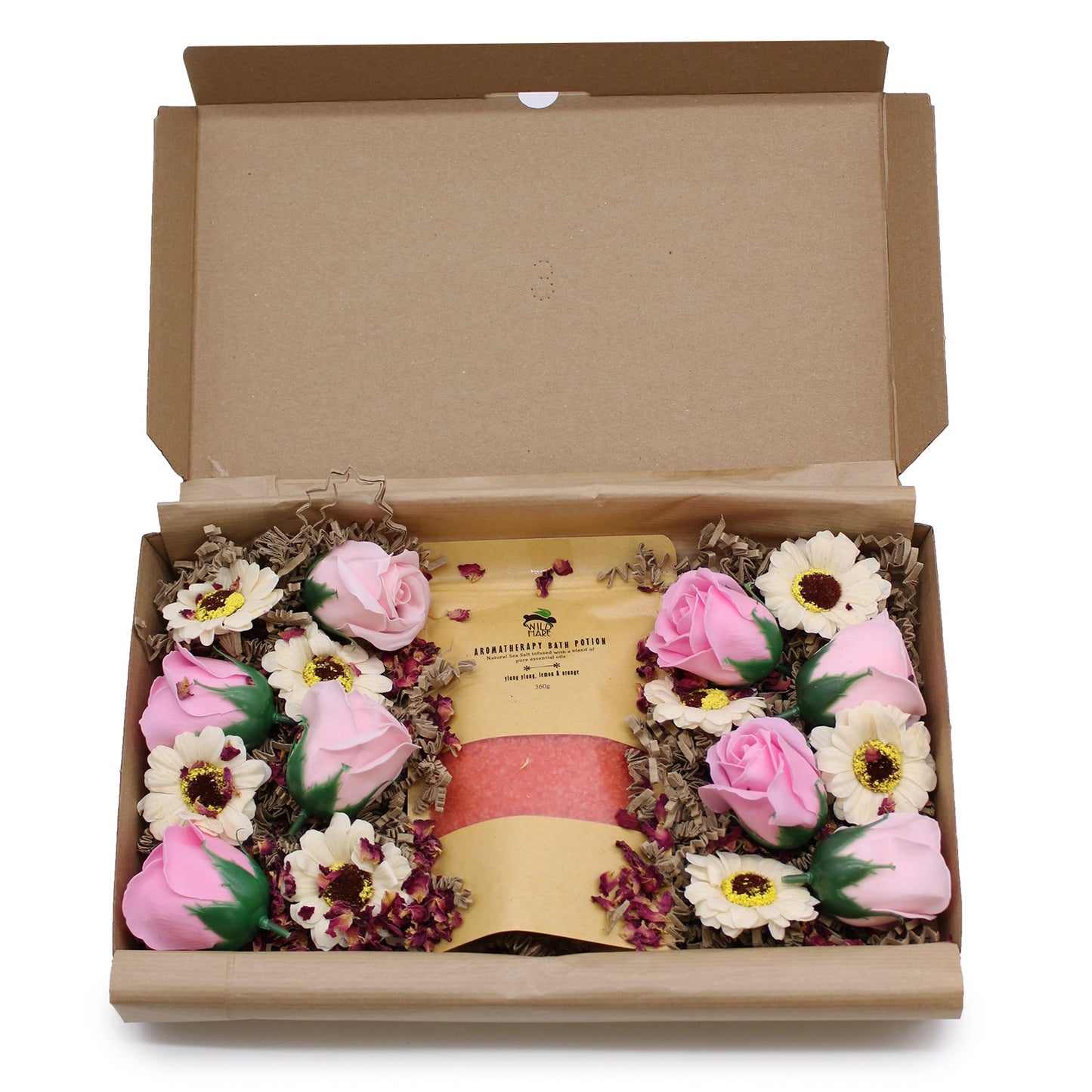 Salt Soak & Flowers Set - Passion | Wellness Haven Store