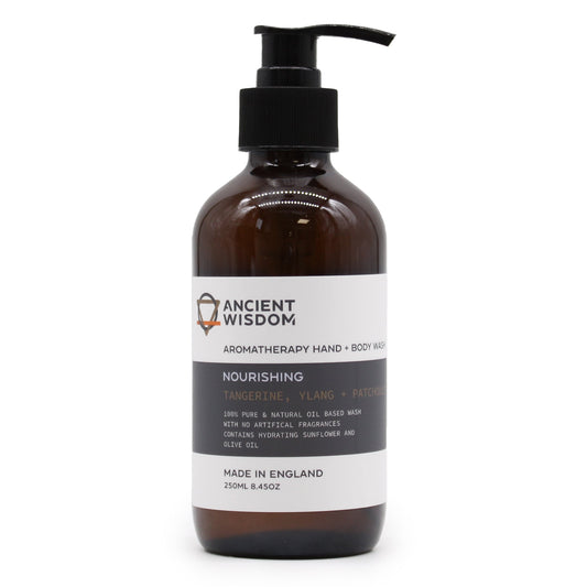 Tangerine, Ylang & Patchouli Hand & Body Wash (250ml) | Wellness Haven Store